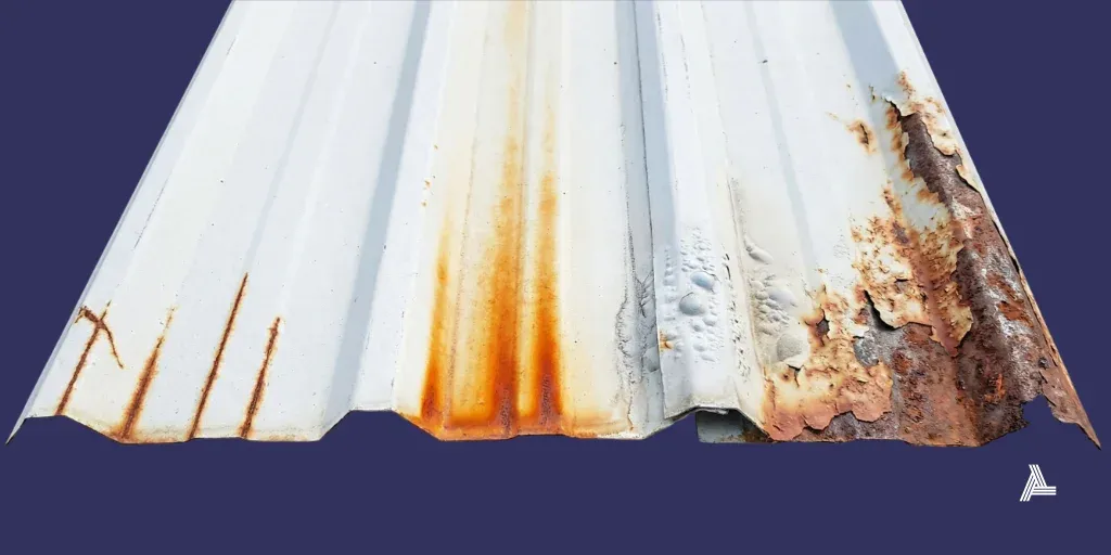 What does cut edge corrosion look like and how do you fix it?