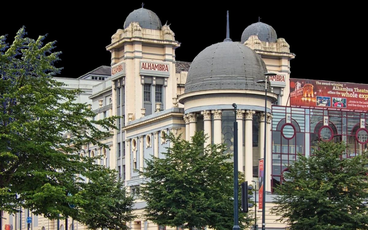 The Alhambra Theatre in Bradford city centre